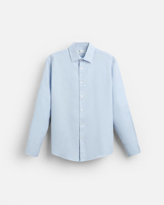 MONARCH OCEAN LINEN SHIRT - skyblue