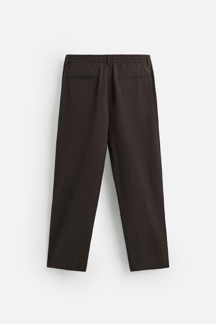 RELAXED FIT KOREAN PLEATED PANTS
